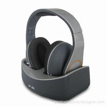 Latest 2.4GHz Wireless Headphone with 20 to 20,000Hz Frequency Response and 32 Ohms Impedance